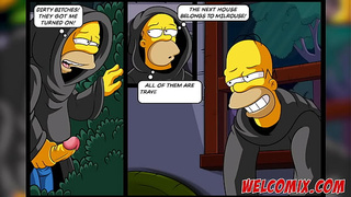 Simptoons Porn Comic! Complete and uncut! Lots of nasty action! Halloween gift!