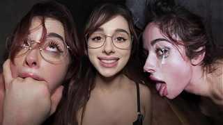 Addicted To Spunk - Busty Bitch Blows The Floor