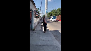 MILF HORNY HISPANIC ON THE STREET AGREES TO FUCK IN THE BEHIND IN EXCHANGE FOR MONEY