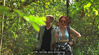 Stepmom shares a bed with her stepson in the woods — from sweet masturbates to cream-pie!