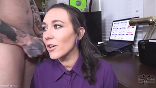 Sinn Sage Was Uplifted By Strong & Vigorous Stud During Hard Fuck!