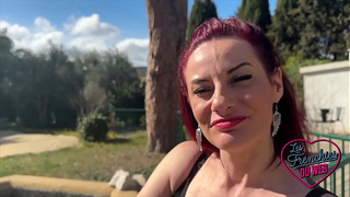 Sally and Jade, yummy women, gobble a dick