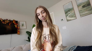 Little Step Sis Shows She's Thankful - Breezy Bri