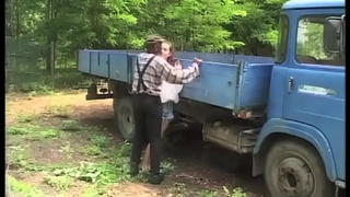 The dark farmer and the farmer's daughter: poked in the Italian countryside