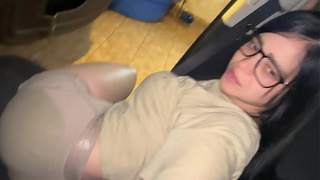 My Stepcousin arrives very horny and can't wait to fuck me