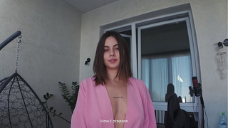 Filming a SOLO PORN SET of a Asian KITSUNE FOX. Full BTS Movie