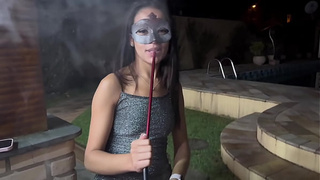 social with hookah man lets friend fuck me