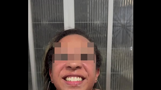 Approaching strangers twice...first in the mall bathroom and then in the subway block: 2 blowjobs, 2 mounts without a condom!