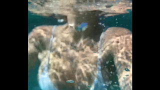 Clear Skys Blue Water With The Perfect Babe Angel Youngs