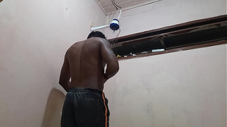 Naked cement belly. May 25, 2024