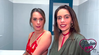 Joy and Anita get alluring in a attractive FFH threesome