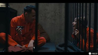 Bratty Blonde Pranked In Mixed Prison - Veronica Leal Time Stop Freeze Drilled
