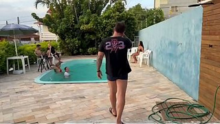 I snuck away from the group and secretly had sex with my ex-wife's friend. (End of story)