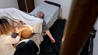 He went to the doctor to have his prostate examined, but the doctor stuck the strapon in his behind.