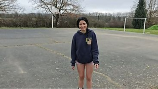 Horny Neighbor Is Ready To Do Anything In The Woods