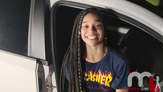 From the Heliópolis community to the world, the bitch plowed everyone in the parking lot and took a lot of sperm to the favela.