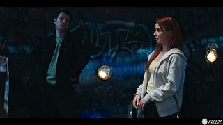 Ouija Board Parody Prank - Strawberry blonde Babe Face Boned While the Time is Frozen