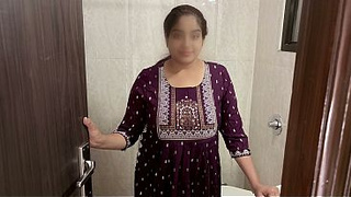 Brother-in-law caught Aarushi peeing, then Aarushi showed him everything.