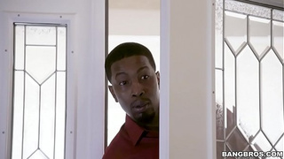 BANGBROS - Casey Calvert Gets a Huge Ebony Rod In Her Booty