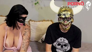 Wifey gave her booty in front of her cuck boy in the Spartan Arena.