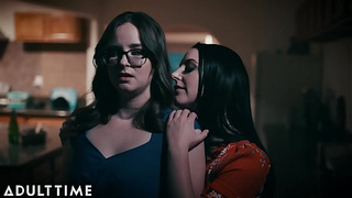 TRUE LEZZIE Suburban Wifey Jay Taylor Can't Take Eyes Off Angela White