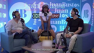 Interacial Sex: Skinny black with Large behind BrittanyTaylor gies slutty riding and deepthroating a white dick