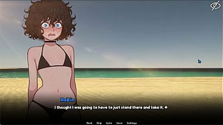 MY FEMBOY ROOMMATE PART two: "Beach Day!"
