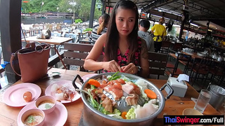 First time out for dinner since Covid hit and kinky horny sex at home after