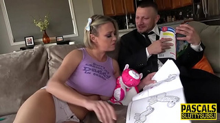 Bdsm milf gets fucked and throated