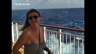 Caribbean Cruise with Older Fine Swinging GILF Whore Candi Annie free edition one