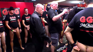 Teaser: GGG JOHN THOMPSON - LIVE SHOOTING BLONDE BITCH IN SPUNK PARADE