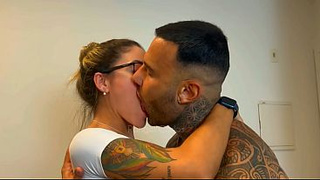 Neighbor Asked for Sugar and Got a Huge Penis Up Her Booty - Rangel Carlos & Tatuado