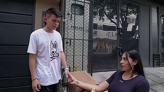 A ALLURING BET GOES WRONG AND THE EMPANADA VENDOR ENDS UP FUCKING A LARGE-BREASTED MILF - ANDRES PAUL