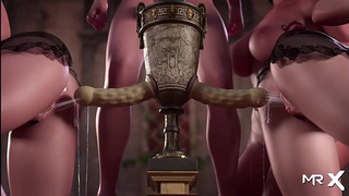 TreasureOfNadia - A Vessel Of Sperm For 2 Pussies E3 #57