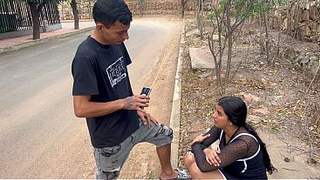Strange skank asks me to have sex with her without a condom in exchange for giving her a phone number; I ejaculate inside her
