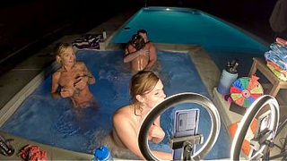 Alluring Tub Orgy With Deliah Grace, Scarlett Gushes & Helena Price