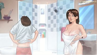 Summertime Saga 37 By DarkCookie - Charming stepmom prefers monstrous penii - 3D Cartoon Porn Game