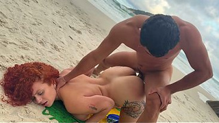My boss's wifey took me to the nudist beach in Abril, Rio de Janeiro.