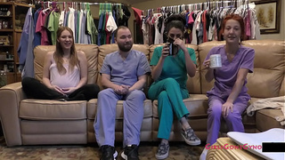 Escaped Mental Patient Fuck VERY Pregnant Nova Maverick While Waiting For Doctor Tampa & Nurse Stacy Shepard To Arrive @GirlsGoneGyno Reup