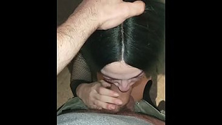 Conservative Step Mother Begs BF to Breed Her Lesbo Step Daughter