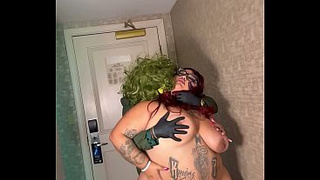 SSBBW TORTA GETS HER CUNT OBLITERATED BY CLOWN BBC