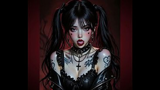 Lily - Naughty Emo Goth [AI - Gen]