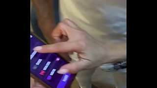 "Come see, cuck, look what this schlong does to your little wifey" - This Brazilian married woman is a delight, she drilled a monstrous african stud and even humiliated her cuck boy.
