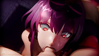 Kafka (Honkai: Star Rail) 3D Set of - The Best Sexy Animations