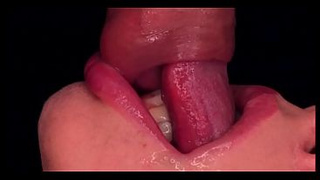 Powerful and deep close-up blowjobs. My roommates love swallowing my enormous schlong