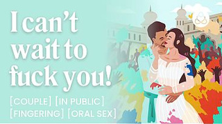 ASMR Audio Porn: Fucking my BF in Public at the Holi Festival – Oral, Fingering & Teasing – Erotic Audio Roleplay for Women