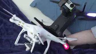 Hot White Drone gets Fucked by A Black Drone