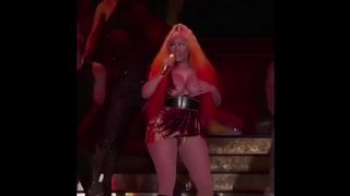 Nicki Minaj Nip Slip at Festival