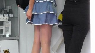 Upskirt Pantyhoe Voyeur